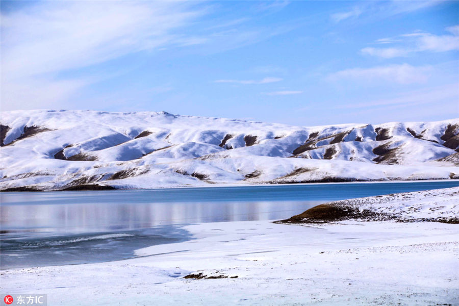 Exploring Sanjiangyuan National Park in wintertime