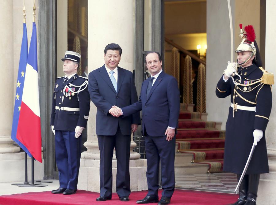 China, France vow to strengthen dialogue, promote co-op