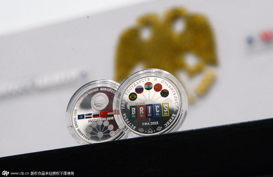 Russia launches coins for BRICS, SCO summits in Ufa