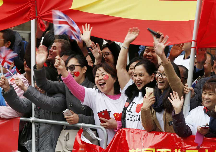 In photos: Memorable moments of President Xi's UK visit