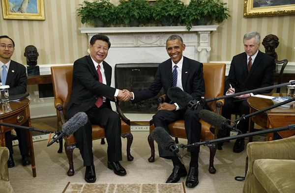 Highlights of Xi-Obama meeting in Washington DC during Xi's US trip