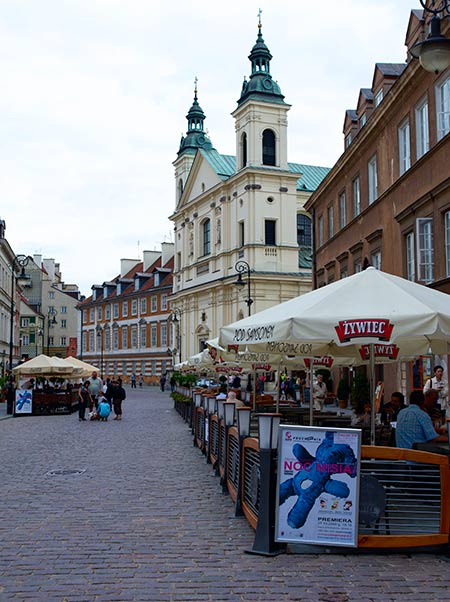 The dynamics of modern Poland are evident on the streets