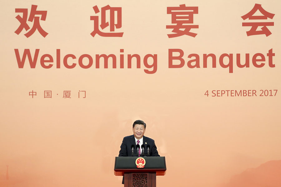 Xi calls for solidarity among emerging economies, developing nations