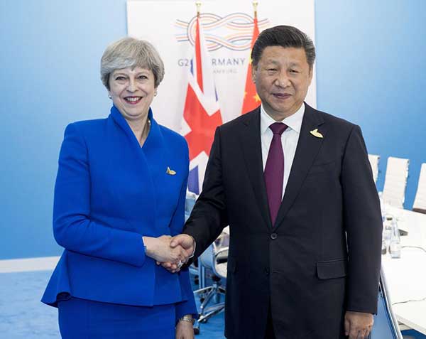 President Xi eyes more stable, rapid development of ties with Britain