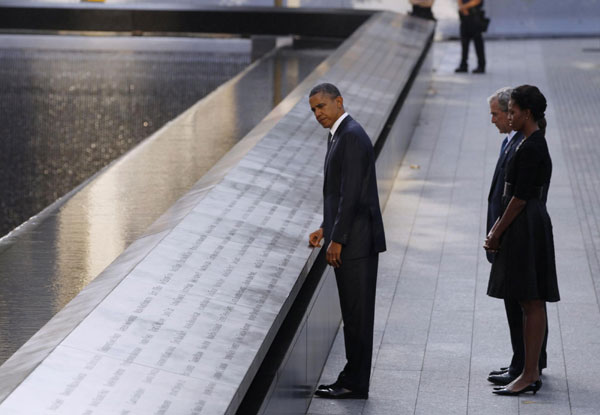 Mourning for 9/11 victims