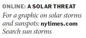 Forecasting sun storm havoc