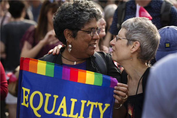 Supreme Court gay rights ruling celebrated across US