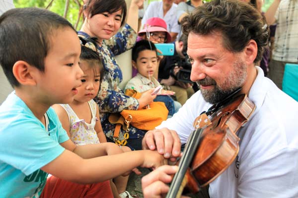 Forty years of music with China