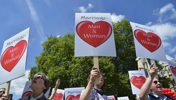 Same-sex marriage gaining attention