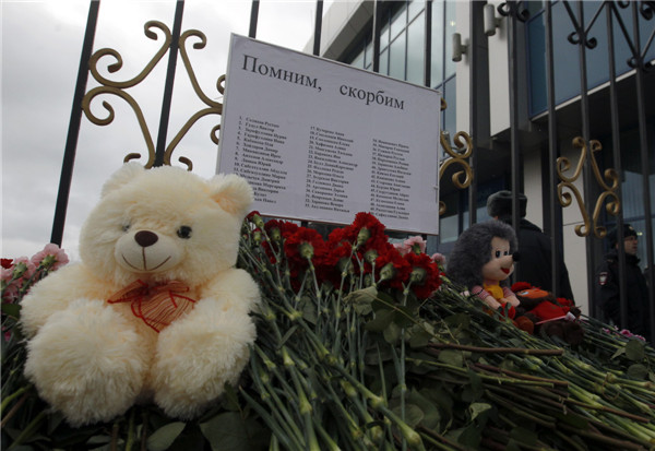 Russia mourns air crash victims