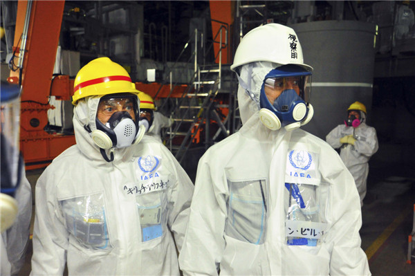 IAEA team continues review of Fukushima plant