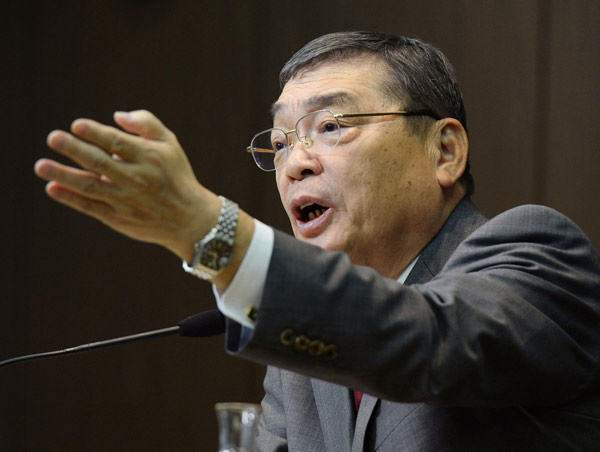 NHK president regrets comfort women remarks