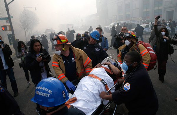 NYC building collapse kills 2