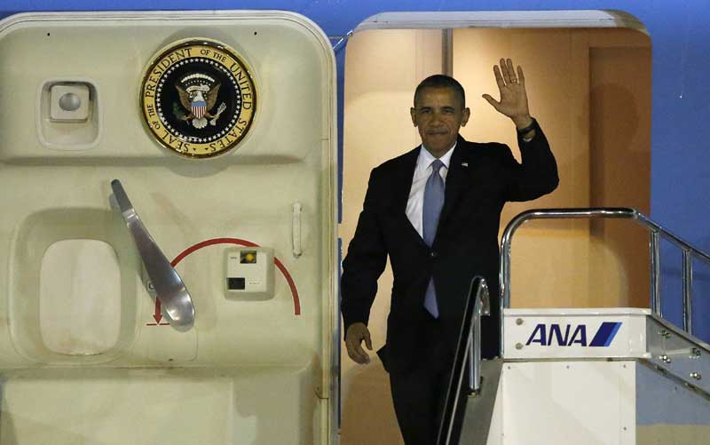 Obama starts Japan visit