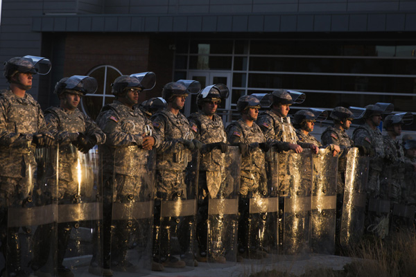 Ferguson protests continue across US