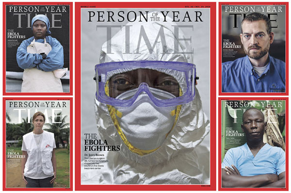 Ebola fighters named Time Person of the Year