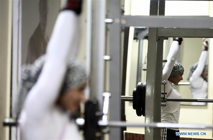 Iron woman: first female body builder in Egypt