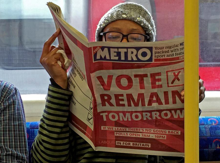 Britons start voting in referendum on continued EU membership