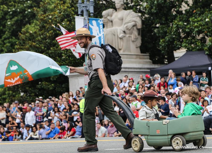 Independence Day parade held in Washington D.C.