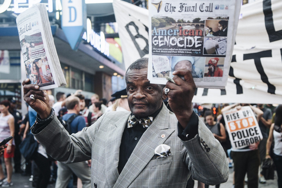 Protesters mass after another police shooting of black man in US