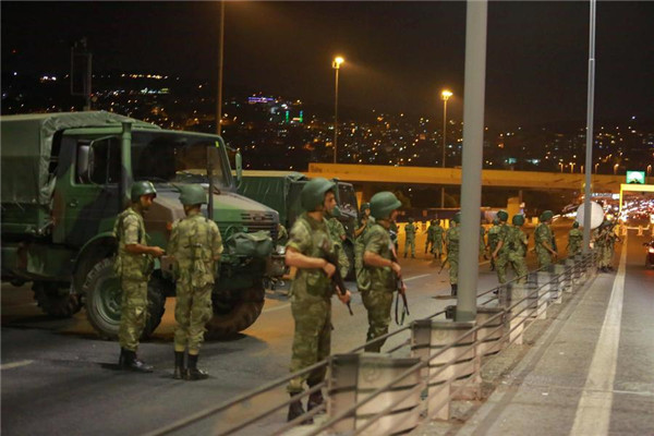 Turkish military units attempt uprising, PM says