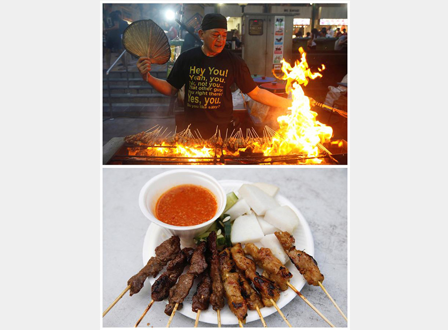 Photos: Eating street in Singapore