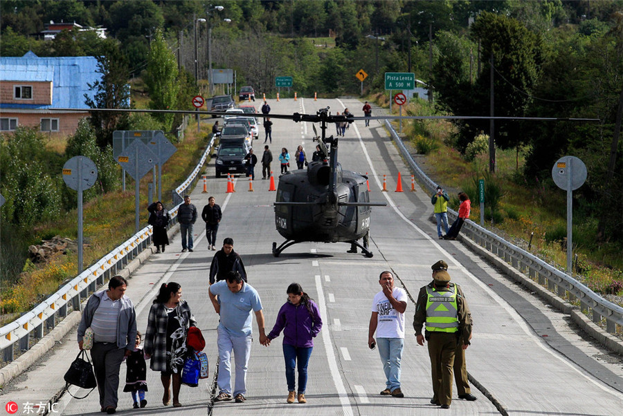 Major quake jolts Chile tourist region on Christmas Day