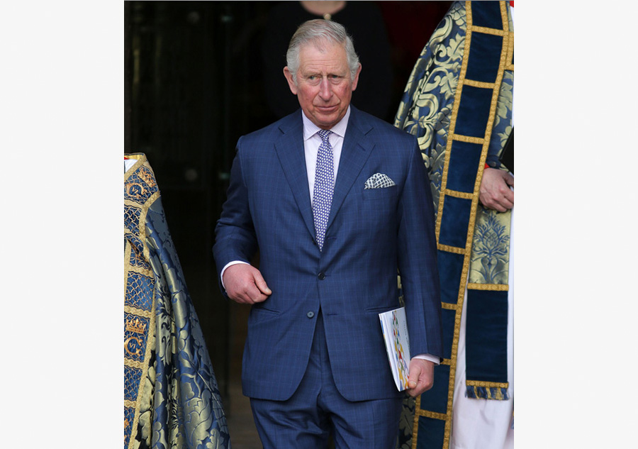 Britain's Queen, PM attend Commonwealth Day Service