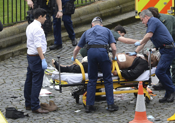 Five dead after Parliament terror attack