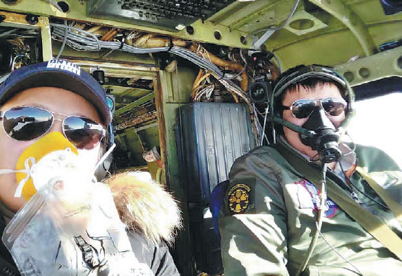 Couple crosses Atlantic Ocean in Chinese-made aircraft