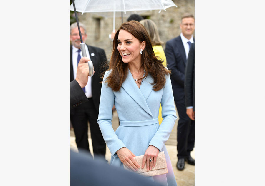 Duchess of Cambridge visits Luxembourg to mark 150 years of treaty