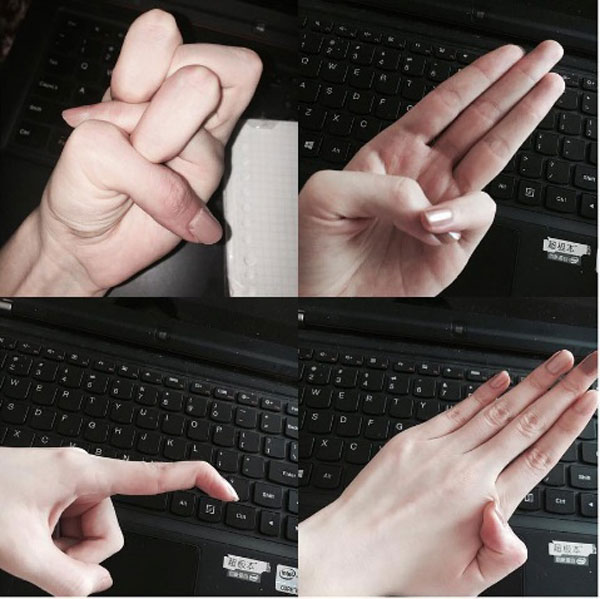 Can you make a 'finger knot'?