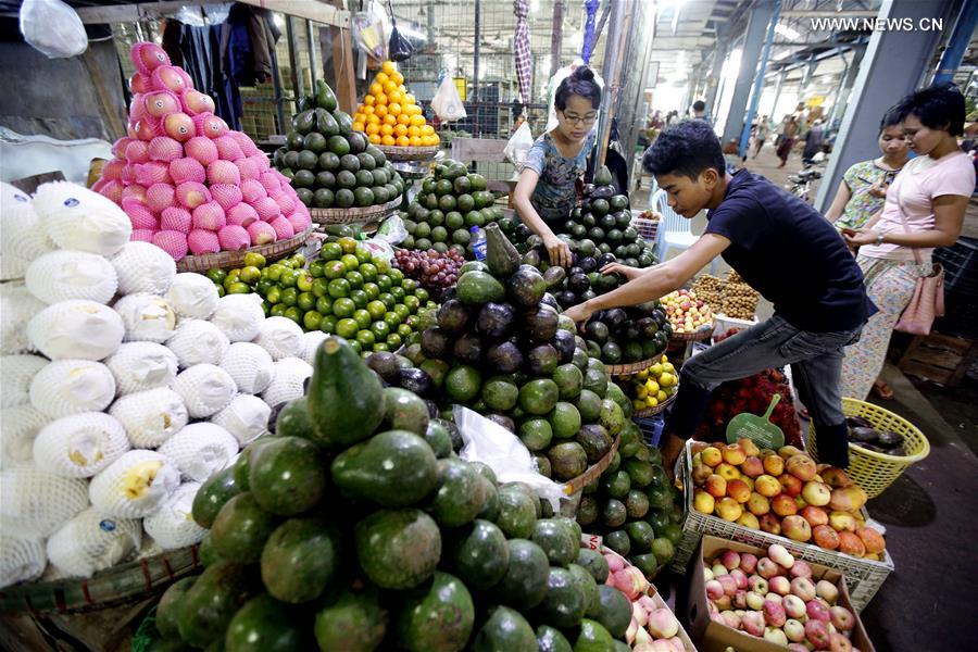 Myanmar exports about 95 percent of fruits to China