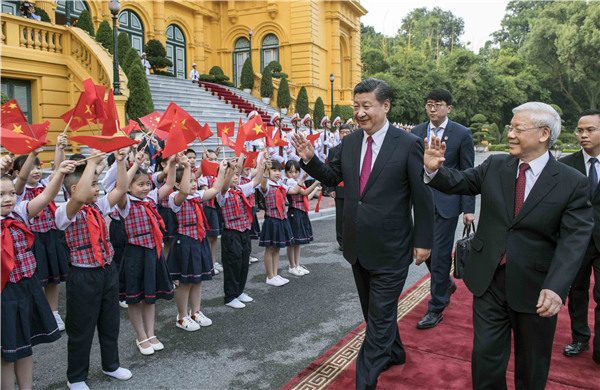 Chinese, Vietnamese leaders agree to deepen partnership under new circumstances