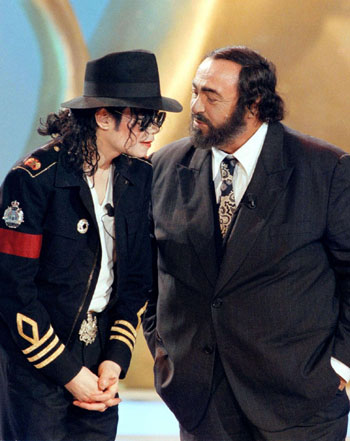 Michael Jackson with celebrities