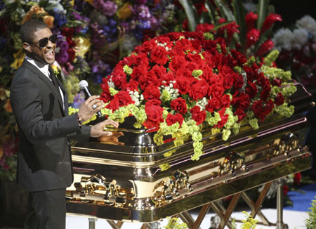 Michael Jackson public memorial held in Los Angelels